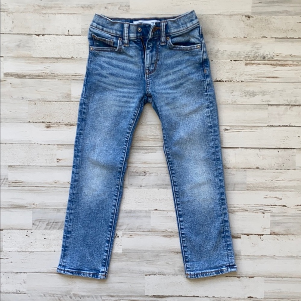 Boys 6 SLIM adjustable waist Old navy jeans EUC